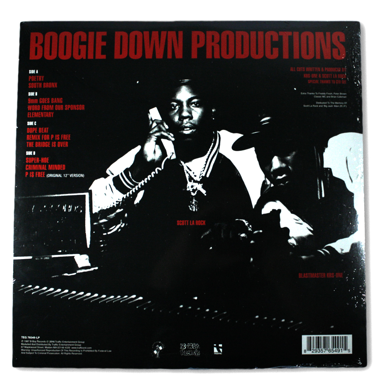 Boogie Down Productions – Criminal Minded – The ill collective.